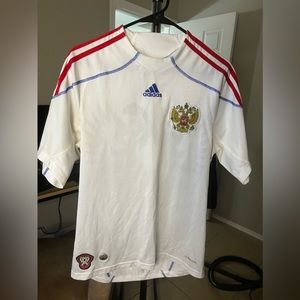 Adidas Russia National 2009/2010 Away soccer/Football Jersey Authentic